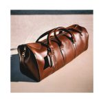 レザーのボストンバック